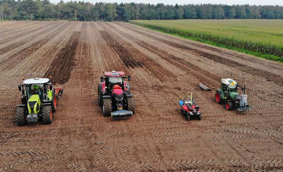 ERVARINGEN OOGSTEN IN DE PROEFTUIN PRECISIELANDBOUW