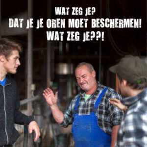 Lawaai op het werk: zo bescherm je je gehoor.